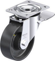 Blickle 951802 L-PP 150K-ST-EL Rolka obrotowa z blachy stalowej Średnica koła: 150 mm Maksymalne obciążenie: 300 kg 1 sz
