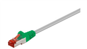 Cat 6 Kabel Krosowany,S/Ftp (Pimf), Szary, Zielony - Długość Kabla 5 M