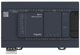 Sterownik programowalny PLC Schneider Electric Modicon M241 14 10 Ethernet, RS232, RS485, USB Przekaźnik