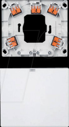 MEG1011-9019 Cooker connection box, surface-mounted, with plug-in terminals