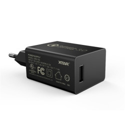Ładowarka sieciowa XTAR QC3.0 z gniazdem USB