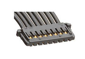 Kabel przewód-płytka, Pico-Lock, 150 V, raster: 1.5mm, 300mm, Czarny