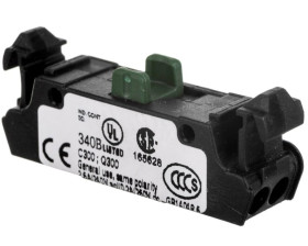 Styk pomocniczy płaski 1R montaż czołowy M22-FK01 180791 M22-FK01 180791