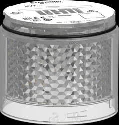 XVB7C27 Light element, modular, 70 mm, white, 24 V ACDC, continuous ligh