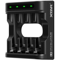 Ładowarka do akumulatorów R03 / AAA oraz R6 / AA Li-ion 1,5V / NiMH Xtar L4