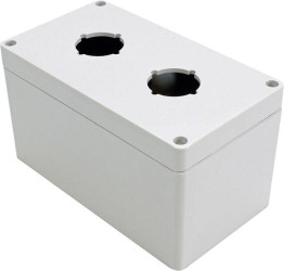 Hammond Electronics 1554PB2D Obudowa uniwersalna 160 x 90 x 90 poliwęglan szary 1 szt.