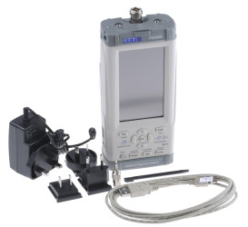 Analizator widma 10 MHz → 3.6 GHz Aim-TTi 4.3 in 3.6GHz Wyświetlacz LCD TFT 10,9 cm z podświetlaniem USB