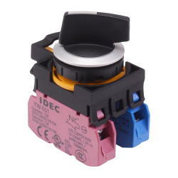 CW4S-3E11N1 3 Position Metallic Selector Switch 1NO-1NC IP65 IDEC