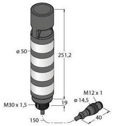 Sygnalizator łączony Turck TL50HBGYRAOSQP