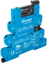 Coupling relay 1 Form C (NO/NC), 60 V (DC), 60 V (AC), 6 A, 250 V (AC), 39.61.0.060.0060