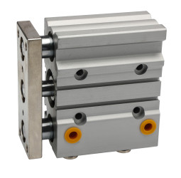 Siłownik z prowadzeniem skok 50mm RS PRO Ø 40mm 116 x 118 x 44mm 116mm