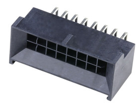 Wtyk PCB 12-pinowe raster: 2.5mm 2-rzędowe Molex Przewlekany