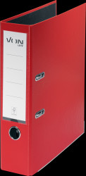 1055-10-25 Folder PP, A4, 80 mm, red