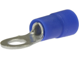 Końcówka oczkowa izolowana typ KOE DIN 16mm2 / M6 miedziana cynowana galwanicznie niebieska ERKO