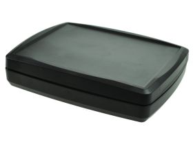 Obudowa; pod wyświetlacz; Z124S-TM; ABS; 185mm; 145mm; 39mm; IP67; czarny; z uszczelką wylewaną i tulejkami mosiężnymi; Kradex;