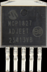 MCP1827-ADJE/ET LDO, Uout 0.8..5V, Uin 2.3..6V, 1.5A, DDPAK-5