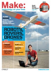 DIY Robots: Make Magazine, Volume 19 - Print