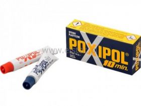 Klej Poxipol szary 14g, metaliczny