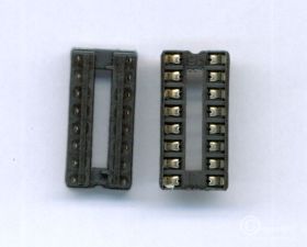 PIN16 PODSTAWKA POD UKŁAD SCALONY (20 SZTUK)