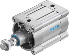 Siłownik pneumatyczny z tłoczyskiem skok: 40mm Festo Ø 125mm dwustronnego działania Action DSBC-125-40-PPVA-N3