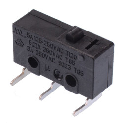 Push Button Horizontal PCB V4 Miniature Microswitch SPDT 5A