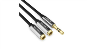 Kabel Słuchawkowy Ugreen Av123 Minijack 3.5 Mm (Męski) - 2X Minijack 3.5Mm...
