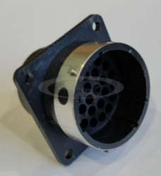 UTG02028P złącze męskie na panel 28pin rozmiar 20, seria Trim Trio UTG BURNDY / SOURIAU