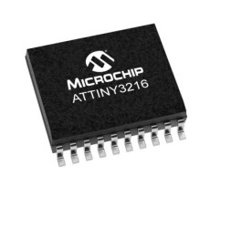 Mikrokontroler Microchip ATtiny3216 SOIC 20-pinowy Montaż powierzchniowy AVR 32 kB 8bit CAN: 20MHz RAM:2 kB Ethernet: