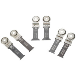 Fein 35222967050 SLM Saw Blade Set 6 Long E-Cut Blades for Wood &amp; Metal