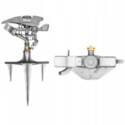 Zraszacz pulsacyjny TRITON XL na trójzębnym kolcu WHITE LINE WL-Z33