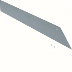 tehalit.AK Końcówka 1-stronna skos pokrywy 400x70mm stal AKE4000701