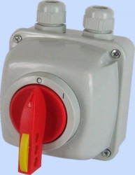 Łuk 16-13/5Na Włącz-wyłącz 0-I na kłódkę z Na IP-65