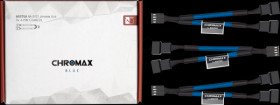 NA-SYC1.blue NOCTUA 3x30-cm 4-pin Y fan connection cable, blue