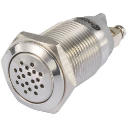 TRU COMPONENTS 1231431 Mini buzzer 75 dB 12 V DC Continuous acoustic signal