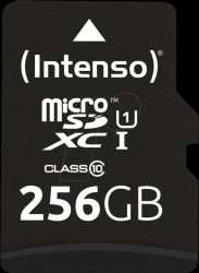 3423492 MicroSDXC memory card 256GB - Intenso Class 10 - UHS-1
