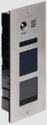 Wieloabonentowa stacja bramowa przeznaczona do obsługi dużej ilości lokatorów wyposażona w klawiaturę numeryczną S1500DL