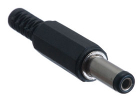 Wtyk DC f3,4/1,0mm krótki