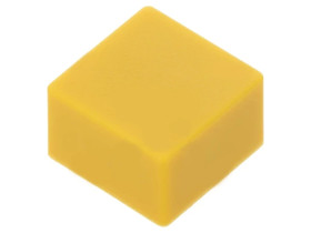 Klawisz wciskany brak 5,5mm -25÷70C kwadratowy żółty B321230 B32-1230
