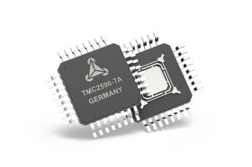 Stepper motor driver 7 TO 34V, for external P/N-Fets with S/D and SPI Interface, 256 µSteps, CoolStep, StallGuard2 and SpreadCyc