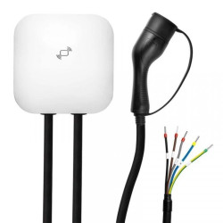 Stacja ładowania do samochodów elektrycznych Wallbox Akyga AK-EC-21 Type2 3-fazy 16A 11kW - używana