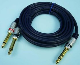 KABEL WT.6,3 ST-&gt;2xWT.6,3 MN 3,0mb MK-75