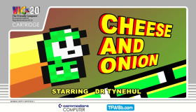 Cheese and Onion - VIC20 Cartridge