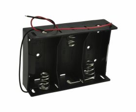 Koszyk na 3 baterie R20 typu D