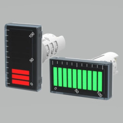 ITP15 Uniwersalny, programowany wskaźnik słupkowy,bargraf, kolor czerwony/zielony 91854 1 szt.