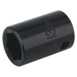 Sealey IS3813 Impact Socket 13mm 3/8&quot;sq Drive