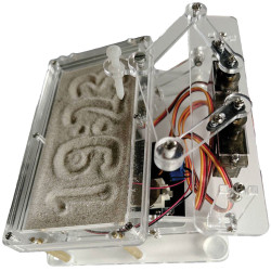 Joy-it Raspberry Pi Sandclock Kit; builds sand-writing hourglass