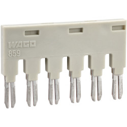 WAGO 859-406 6 Way Insulated Grey Jumper