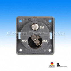 Berker Kombisteckdose 12V+ SAT anthrazit