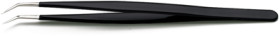 ESD tweezers, uninsulated, antimagnetic, epoxy coating, 155 mm, 775.SA.NE.0