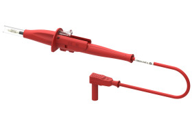 Próbnik, typ końcówki: Wąski, rozmiar: Fixed, 600V, 10A, Czerwony